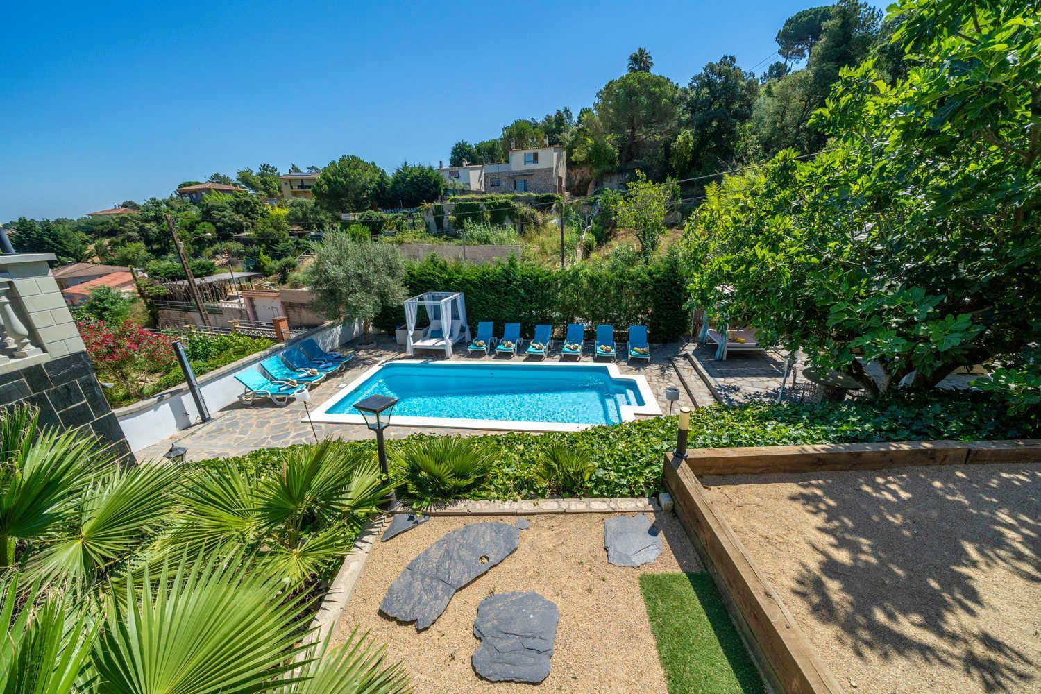 Villa Mont Brisa Massanet De La Selva Экстерьер фото